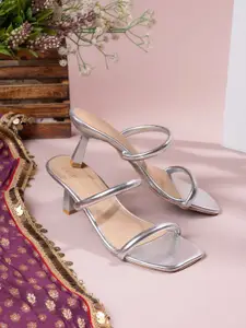 Hydes N Hues Women Open Toe Kitten Heel Sandals