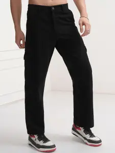 HIGHLANDER Men Cargo Cut Sew Straight Fit Trouser