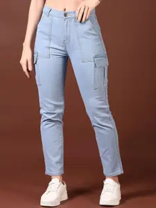 V-Mart Women Regular Fit Mid-Rise Cotton Jeans