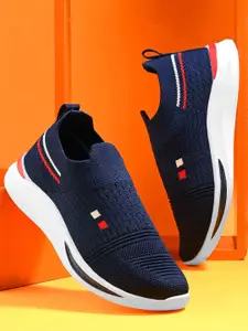 BIRDE Boys Slip-On Woven Design Flyknit Shoes