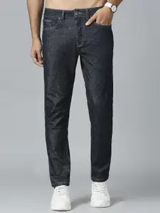 The Roadster Lifestyle Co Men Pure Cotton Tapered Fit Jeans