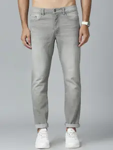 The Roadster Lifestyle Co Men Pure Cotton Slim Fit Mid-Rise Jeans