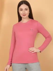 Sweet Dreams Women Round Neck Long Sleeves Lounge Tshirt