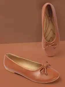 DressBerry Women Slip On Ballerinas with Bows Flats