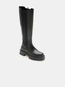 U.S. Polo Assn. Women Leather Chelsea Boots