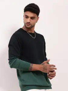 SHOWOFF Men Cable Knit Round Neck Pullover