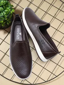 SHUAN Men Laser Cuts Lightweight Espadrilles