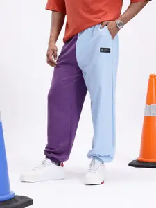 Kook N Keech Men Colourblocked Relaxed Joggers