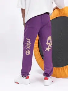 Kook N Keech Men Grunge Print Joggers