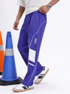 Kook N Keech Men Panelled Colorblock Track Pants