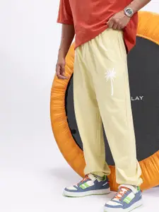 Kook N Keech Men Tropical Print Joggers