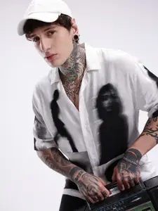 Kook N Keech Graphic Printed Casual Shirt