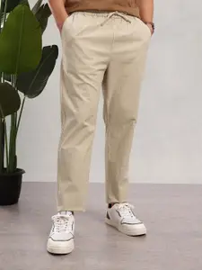 Nautica Men Textured Trousers