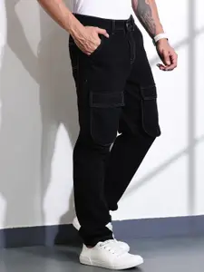 Thomas Scott Men Cargo Style Smart Relaxed Fit Jeans