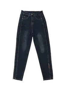 StyleCast Women Cotton Mid-Rise Light Fade Regular Fit Soft Functional Jeans