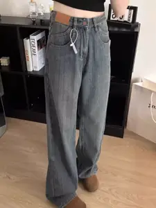 StyleCast Women Mid-Rise Straight Fit Cotton Jeans