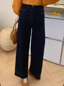 StyleCast Women Cotton Mom Fit Mid-Rise Jeans