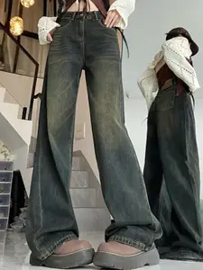 StyleCast Women Cotton High-Rise Bootcut Jeans