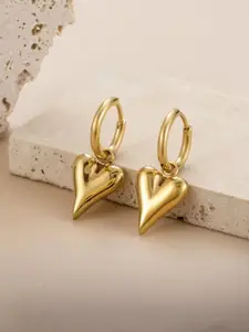 Jewels Galaxy Contemporary Hoop Earrings