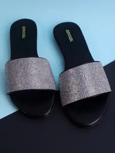 Anouk Women Embellished Open Toe Flats