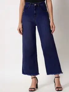 Moda Rapido Women Denim Wide Leg High-Rise Jeans