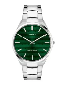 Timex Men Dial & Stainless Steel Straps Analogue Watch TWEG25800