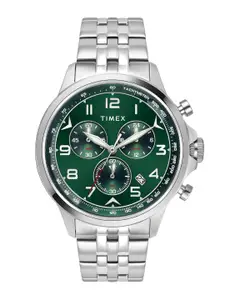 Timex Men Dial & Stainless Steel Straps Analogue Multi Function Watch TWEG25100