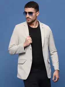 SHOWOFF Slim-Fit Single-Breasted Cotton Blazer