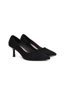 Sherrif Shoes Suede Stiletto Pumps