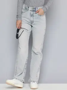 Levis Women Heavy Fade Stretchable Jeans