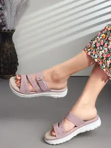 ELLE Women Open Toe Flats