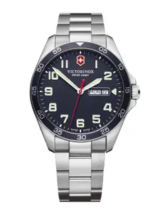 Victorinox Men Dial & Stainless Steel Straps Analogue Watch 241851