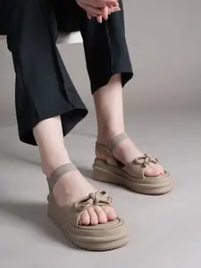 Lavie Platform Sandals with Bows