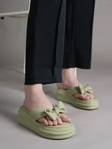 Lavie Platform Sandals with Bows