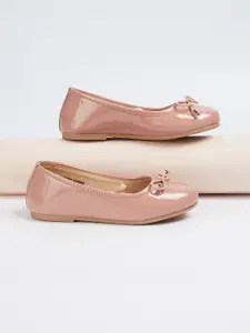 max Girls Ballerinas with Bows Flats