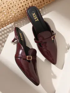 GNIST Kitten Pumps with Tassels