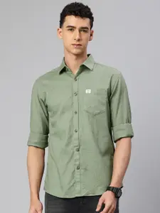 Majestic Man Pure Cotton Slim Fit Casual Shirt