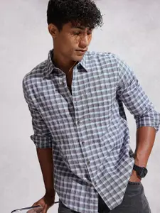 WROGN Opaque Checked Casual Shirt