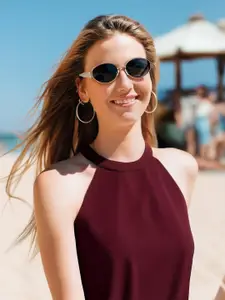 HASHTAG EYEWEAR Women Oversized Sunglasses with UV Protected Lens