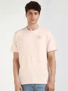 Calvin Klein Jeans Men Typography Printed Round Neck Cotton T-shirt