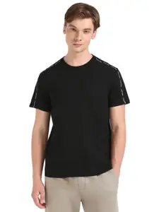 Calvin Klein Jeans Men Typography Printed Round Neck Cotton T-shirt