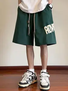 StyleCast Men Typography Printed Shorts