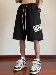 StyleCast Men Typography Printed Shorts