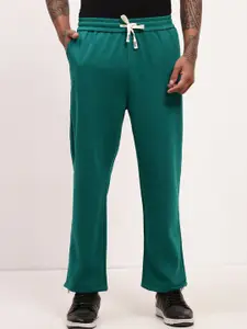 SHOWOFF Men Straight Fit Mid Rise Cotton Track Pants