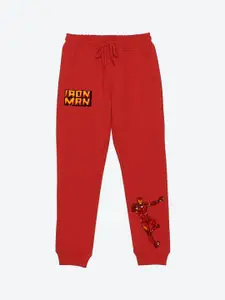 YK Marvel  Boys Mid-Rise Joggers