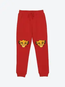 YK Disney Boys Graphic Mid Rise Regular Fit Ankle Length Jogger