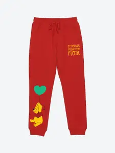 YK Disney  Boys Printed Mid Rise Joggers