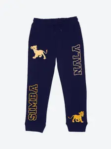 YK Disney Boys Typography Mid Rise Ankle Length Jogger