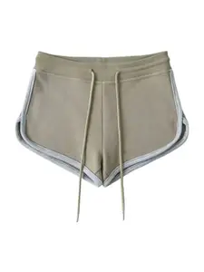 LULU & SKY Women Cotton Slim Fit Low-Rise Shorts