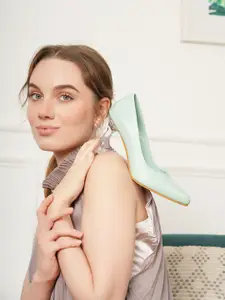 Lavie Women Embellished Party Block Pumps